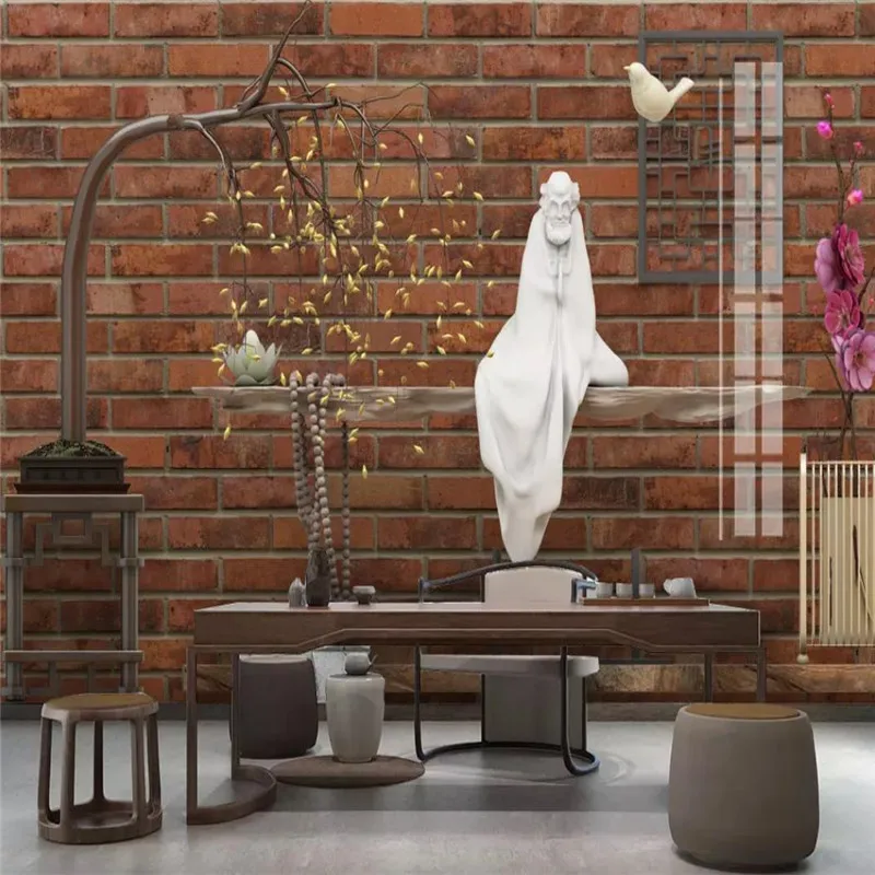 3D new Chinese style wealth tree red brick wall background wall professional making mural photo wallpaper
3D new Chinese style wealth tree red brick wall background wall professional making mural photo wallpaper