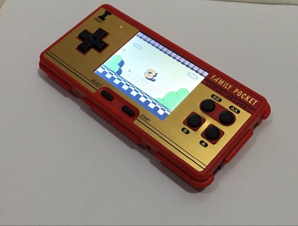 Mini Retro Portable Handheld Game Player Family Pocket Built in 638 Games 8 Bit Portable Video Console Durable Best Gift
