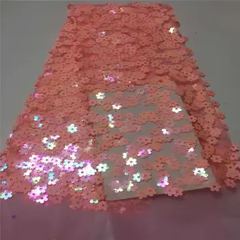 African Lace Fabric High Quality 3d French Lace Fabric With Sequins Embroidery tulle Nigerian Lace Fabric For Wedding
African Lace Fabric High Quality 3d French Lace Fabric With Sequins Embroidery tulle Nigerian Lace Fabric For Wedding