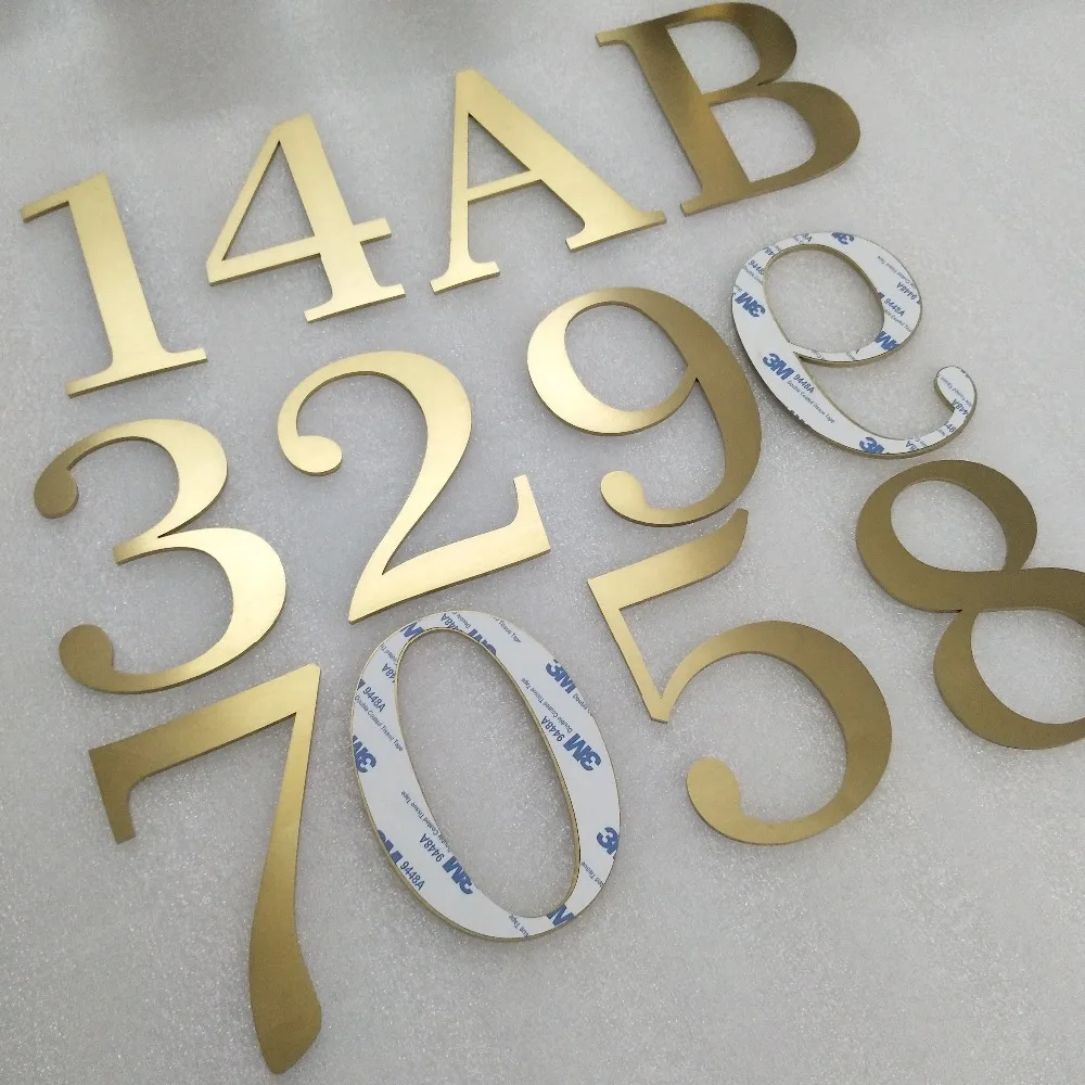 Pre-sale Customized DIY LOGO Numbers Stainless Steel Office House Letters Hotel Home Metal Sticker Plate Signs Address Plaque
Pre-sale Customized DIY LOGO Numbers Stainless Steel Office House Letters Hotel Home Metal Sticker Plate Signs Address Plaque