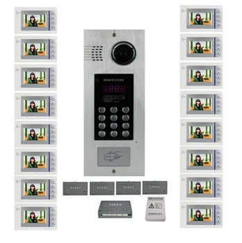 XinSiLu Building Home security Video Intercom System 4.3" LCD Video Door Phone IR Home Video Doorbell For 16-Apartments 1 Doors
XinSiLu Building Home security Video Intercom System 4.3" LCD Video Door Phone IR Home Video Doorbell For 16-Apartments 1 Doors