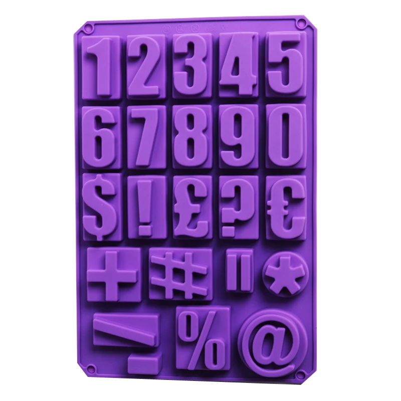 Silicone Soap Mold Number Symbol Shape Handmade Candy Chocolate Mould Cake Decoration Molds DIY Soap Making Tools
Silicone Soap Mold Number Symbol Shape Handmade Candy Chocolate Mould Cake Decoration Molds DIY Soap Making Tools