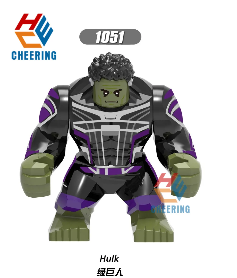 Single Sale 7CM Big Size Infinity War Movie Hulk Super Heroes Building Blocks Figures Best Gift For Children XH1051
Single Sale 7CM Big Size Infinity War Movie Hulk Super Heroes Building Blocks Figures Best Gift For Children XH1051