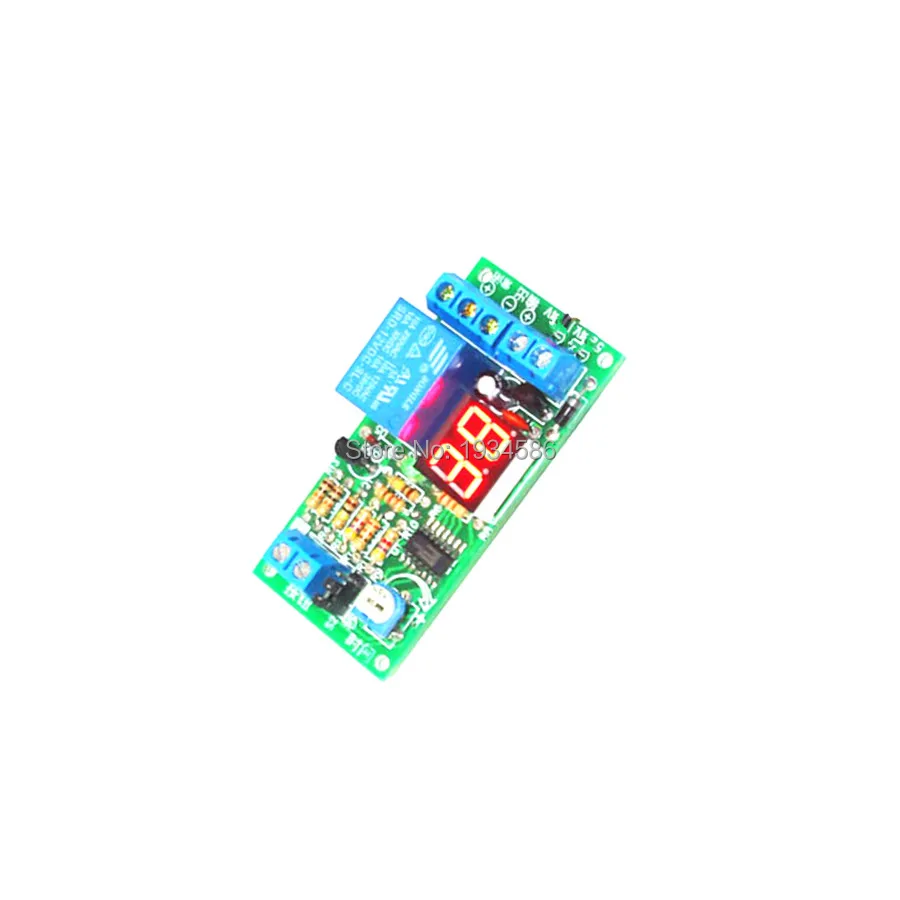 DC 10V-16V 12V 1 seconds - 99 minutes Dynamic LED Display Countdown Trigger Timing Timer Delay Turn OFF Time Relay Switch Module
DC 10V-16V 12V 1 seconds - 99 minutes Dynamic LED Display Countdown Trigger Timing Timer Delay Turn OFF Time Relay Switch Module