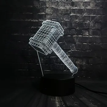 Thor Cartoon Marvel Avengers LED Night light Figure Bedroom Sleep Light Super Hero 7 Color Change Boy Kids Christmas Gift Toys
Thor Cartoon Marvel Avengers LED Night light Figure Bedroom Sleep Light Super Hero 7 Color Change Boy Kids Christmas Gift Toys
