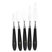 5 Pcs Heißer Bett Spachtel Schaber Druck Modell Bewegen Werkzeuge für CR-10 Ender-3 Prusa i3 3D Drucker Teile DU55(China)