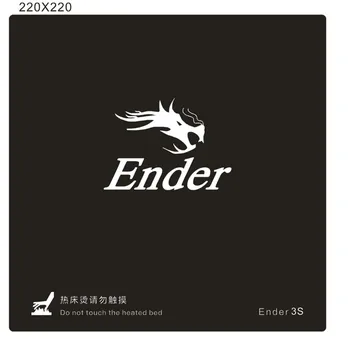 220x220 black Heated bed 235*235mm Square Printing Build Surface heating build plate tape sticker For DIY ENDER-3/3S 3D Printer
220x220 black Heated bed 235*235mm Square Printing Build Surface heating build plate tape sticker For DIY ENDER-3/3S 3D Printer