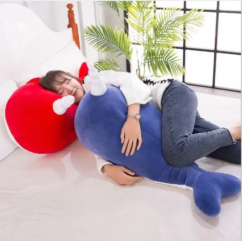 WYZHY Software narwhal doll plush toy sofa bedroom decoration to send friends and children gifts 90CM
WYZHY Software narwhal doll plush toy sofa bedroom decoration to send friends and children gifts 90CM