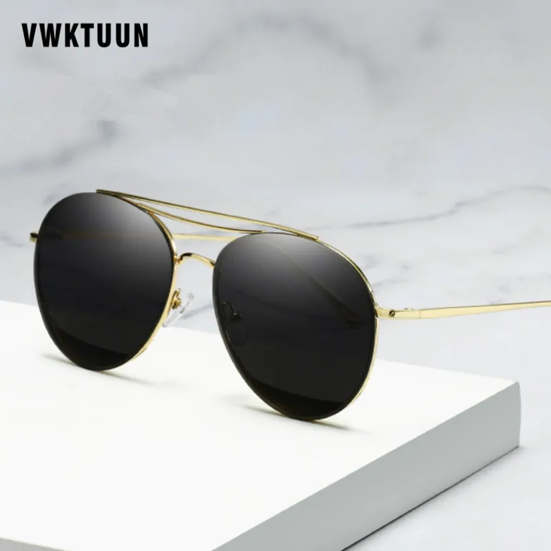 VWKTUUN Sunglasses Women Vintage Retro Sun Glasses For Men Rimless Metal Frame Driving Glasses Mirror Points Twin beams Eyewear
VWKTUUN Sunglasses Women Vintage Retro Sun Glasses For Men Rimless Metal Frame Driving Glasses Mirror Points Twin beams Eyewear
