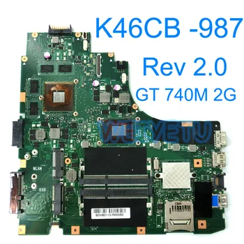 K46CB With 987U GT740M 2G Motherboard For ASUS A46CB K46CM K46CB K46C Laptop Mainboard DDR3 Rev 2.0 100% Tested
K46CB With 987U GT740M 2G Motherboard For ASUS A46CB K46CM K46CB K46C Laptop Mainboard DDR3 Rev 2.0 100% Tested