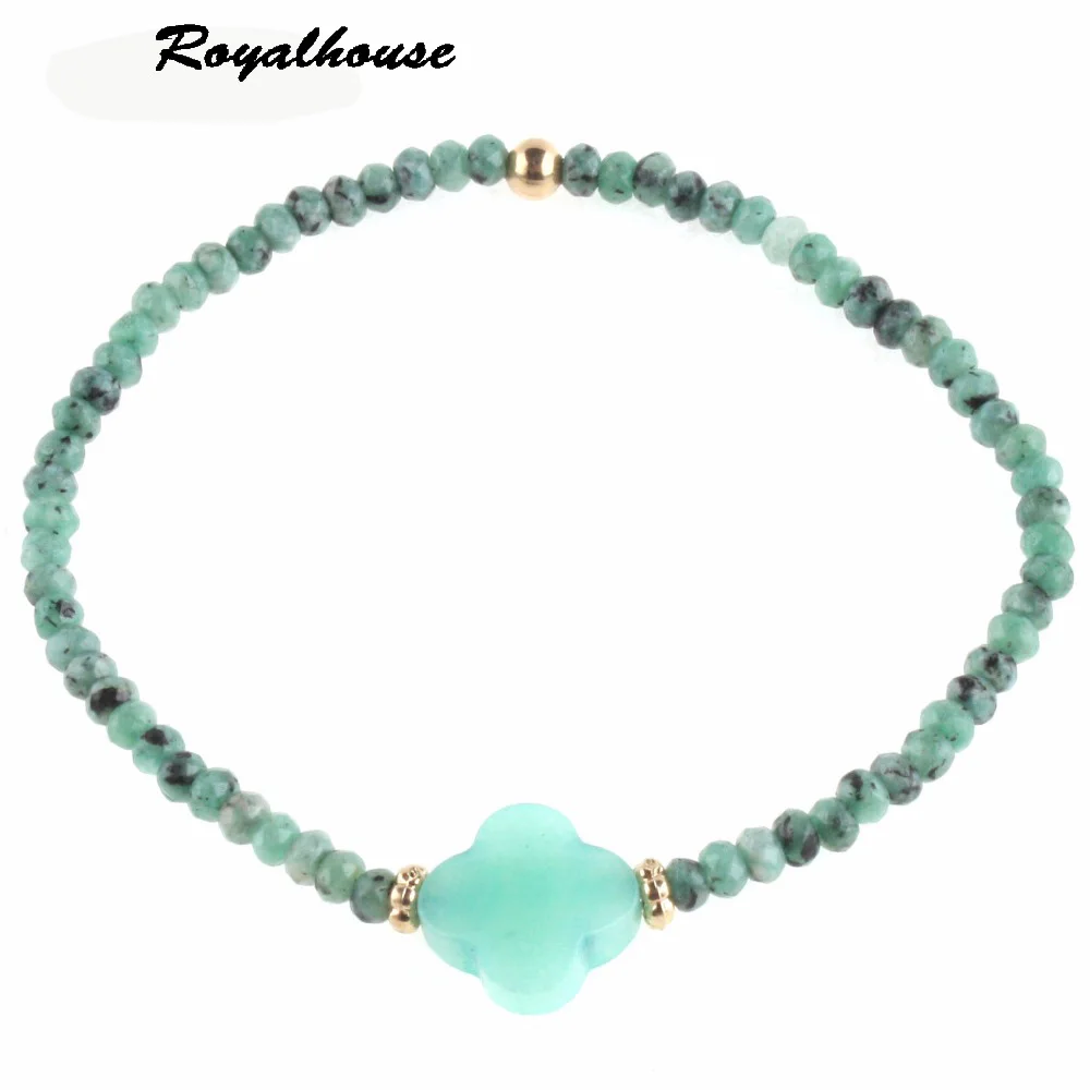 Royalhouse Crystal Beads Bracelete Natural pulseira Mulher Pulsera de piedra Mujer de Bohemia elasticity Bangle Silver Jewelry
Royalhouse Crystal Beads Bracelete Natural pulseira Mulher Pulsera de piedra Mujer de Bohemia elasticity Bangle Silver Jewelry