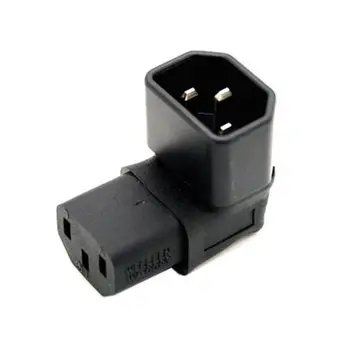 CYDZ IEC Male C14 to Up Direction Right Angled 90 Degree IEC Female C13 Power Adapter
CYDZ IEC Male C14 to Up Direction Right Angled 90 Degree IEC Female C13 Power Adapter