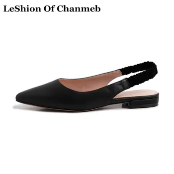 High Quality Cow Leather Slingback Flats Women's Nude Shoes Pointed Toe After Party Summer Flat Shoes Ladies Casual Shoes buty
High Quality Cow Leather Slingback Flats Women's Nude Shoes Pointed Toe After Party Summer Flat Shoes Ladies Casual Shoes buty