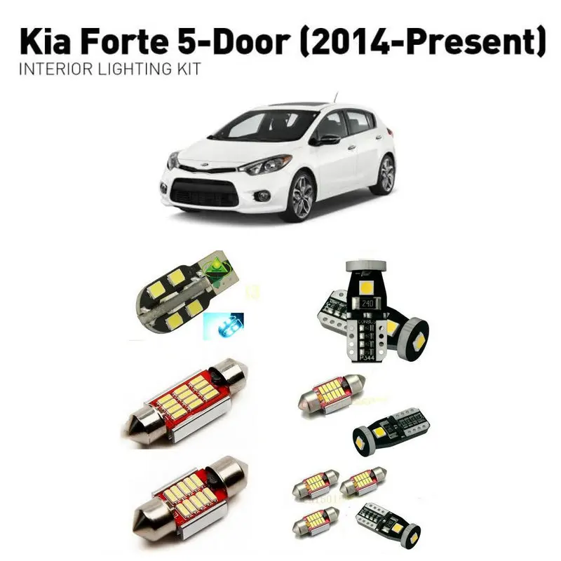 Led interior lights For Kia forte 5door 2014+ 7pc Led Lights For Cars lighting kit automotive bulbs Canbus
Led interior lights For Kia forte 5door 2014+ 7pc Led Lights For Cars lighting kit automotive bulbs Canbus