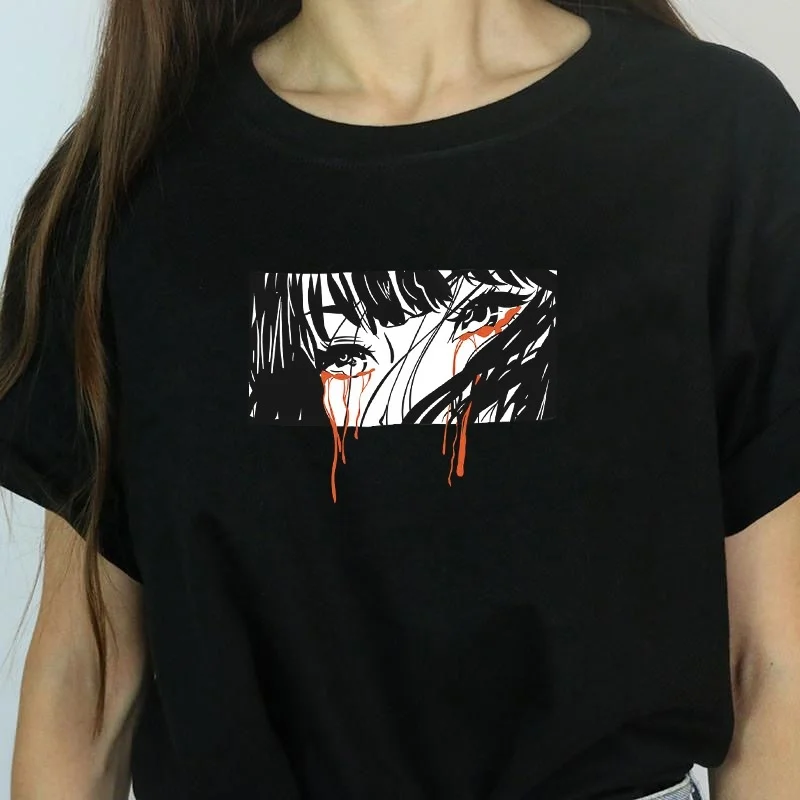 kuakuayu HJN Unisex Crying Girl Black T-Shirt Tumblr Vintage Fashion Aesthetic Graphic Tee Harajuku Style Top
kuakuayu HJN Unisex Crying Girl Black T-Shirt Tumblr Vintage Fashion Aesthetic Graphic Tee Harajuku Style Top