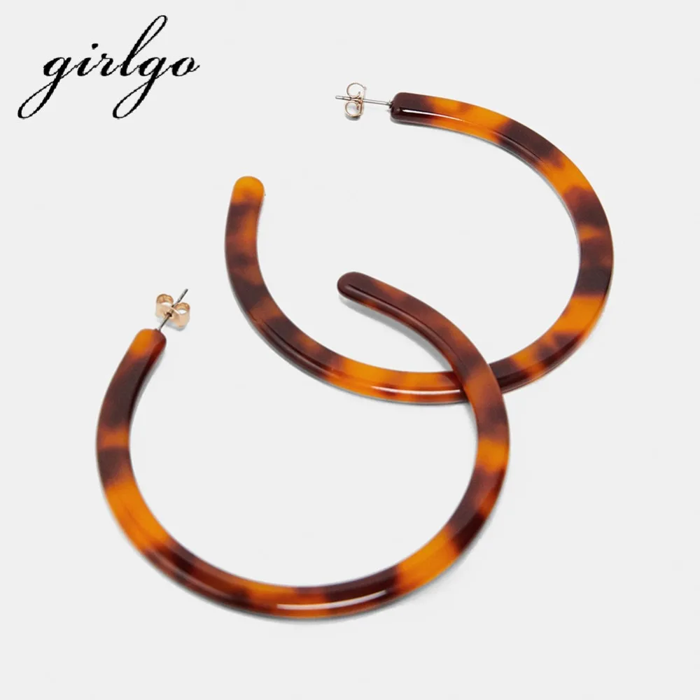 Girlgo New Design ZA Resin Round Stud Earrings For Women Handmade Vintage Circle Statement Earrings Fancy Christmas Gift Jewelry
Girlgo New Design ZA Resin Round Stud Earrings For Women Handmade Vintage Circle Statement Earrings Fancy Christmas Gift Jewelry