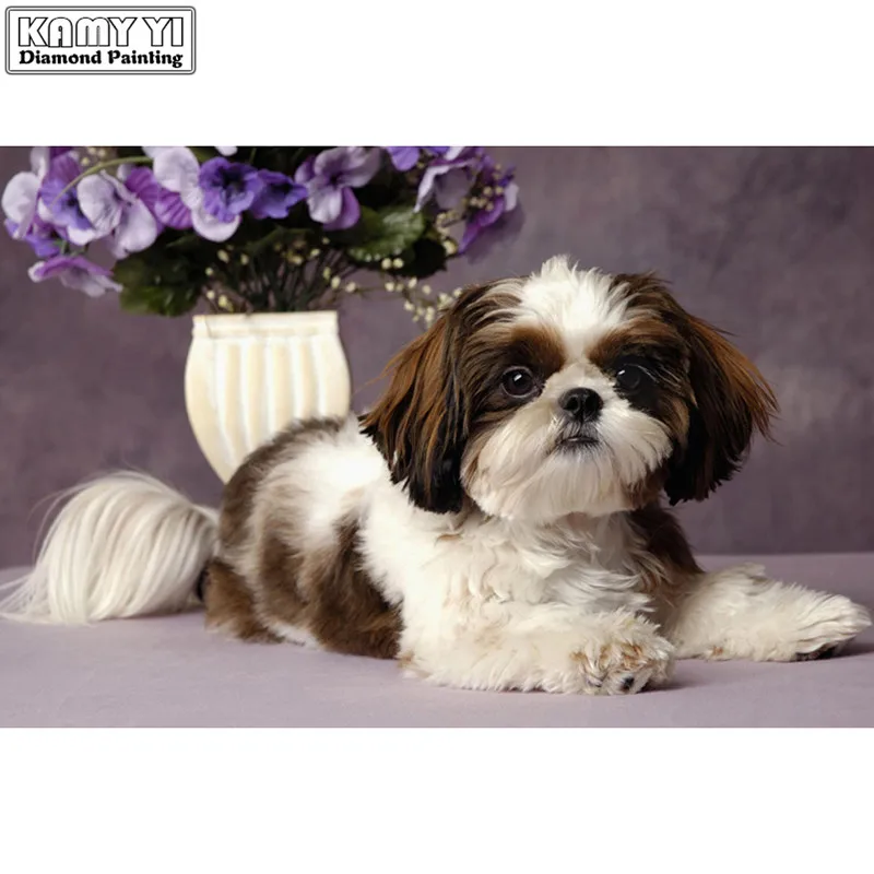 Diamond Embroidery Cute Dog Mosaic Pattern 5D Diamond Painting Cross Stitch Round Animals Sale Kits Rhinestones Crystal Pictures
Diamond Embroidery Cute Dog Mosaic Pattern 5D Diamond Painting Cross Stitch Round Animals Sale Kits Rhinestones Crystal Pictures
