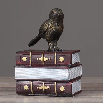 Nordic retro resin crafts birds book study living room tabletop decoration ornaments animal Bird handicrafts birthday gifts
Nordic retro resin crafts birds book study living room tabletop decoration ornaments animal Bird handicrafts birthday gifts