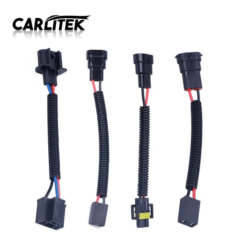 CARLitek wires for lighting cars h4 led h11 bulb h7 h13 9007 9006 headlight lamp socket wire adapter connector for transfer
CARLitek wires for lighting cars h4 led h11 bulb h7 h13 9007 9006 headlight lamp socket wire adapter connector for transfer