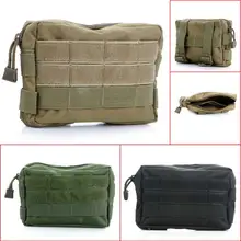 Durável 1000d ao ar livre militar tático saco da cintura multifuncional edc molle ferramenta zíper pacote cintura acessório cinto pendurado bolsa(China)