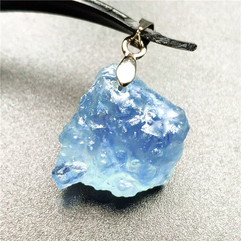 Natural Aquamarine Pendant (3)