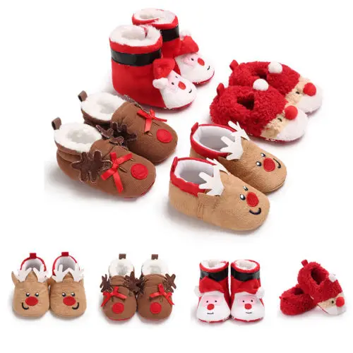 Toddler Baby Boy Girl Warm Snow Casual Shoes Infant Soft Sole Slipper Crib Santa Claus Shoes Xmas Gift
Toddler Baby Boy Girl Warm Snow Casual Shoes Infant Soft Sole Slipper Crib Santa Claus Shoes Xmas Gift