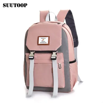 Preppy Style Canvas Women Bag 2019 New Travel Backpack Female Laptop Schoolbags Fashion Casual Bagpack Popular Bags in School
Preppy Style Canvas Women Bag 2019 New Travel Backpack Female Laptop Schoolbags Fashion Casual Bagpack Popular Bags in School