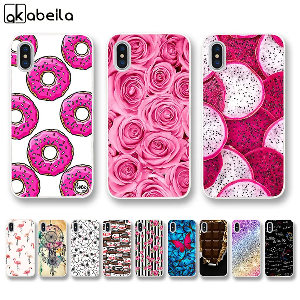 AKABEILA Soft TPU Cases For iPhone X XS Max XR 10 Cases Silicone For Iphone 6 6s 7 8 Plus Covers For Iphone 5 5s SE 4 4s Coque
AKABEILA Soft TPU Cases For iPhone X XS Max XR 10 Cases Silicone For Iphone 6 6s 7 8 Plus Covers For Iphone 5 5s SE 4 4s Coque