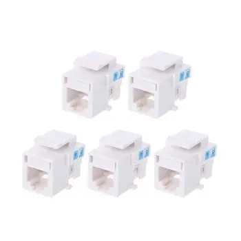 5Pcs Tool-free Telephone Module RJ11 Network CAT3 Voice Module Gold-plated Adapter Telephone Extender Keystone
5Pcs Tool-free Telephone Module RJ11 Network CAT3 Voice Module Gold-plated Adapter Telephone Extender Keystone