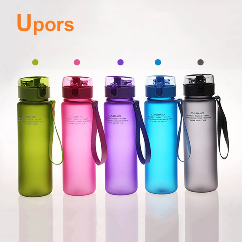 Image High Quality 550cm Leak Proof and Dust Free Lid Bicycle Camping Sport Plastic Drink Water Bottle BPA Free Water Cup