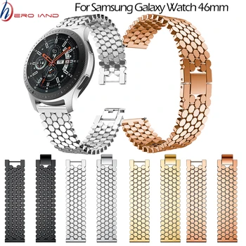 22mm Stainless Steel Watch band + Quick Release Pins for Samsung Gear S3 Classic Frontier Galaxy Watch 46mm Bracelet Link Strap
22mm Stainless Steel Watch band + Quick Release Pins for Samsung Gear S3 Classic Frontier Galaxy Watch 46mm Bracelet Link Strap