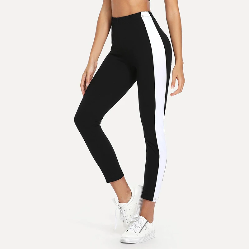 Leggings Women Fitness Legins Workout High Waist Jeggings Autumn Black Casual trousers Elastic Slim Sport Patchwork Womens 2019
Leggings Women Fitness Legins Workout High Waist Jeggings Autumn Black Casual trousers Elastic Slim Sport Patchwork Womens 2019