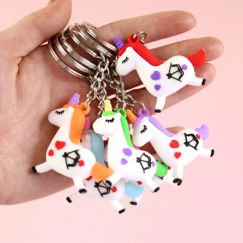 Diy Cute Fairytale PVC Unicorn Keychain Horse Key Rings Holder Alloy Key Chain For Woman Girls Gift 2019 New Trendy Jewelry
Diy Cute Fairytale PVC Unicorn Keychain Horse Key Rings Holder Alloy Key Chain For Woman Girls Gift 2019 New Trendy Jewelry
