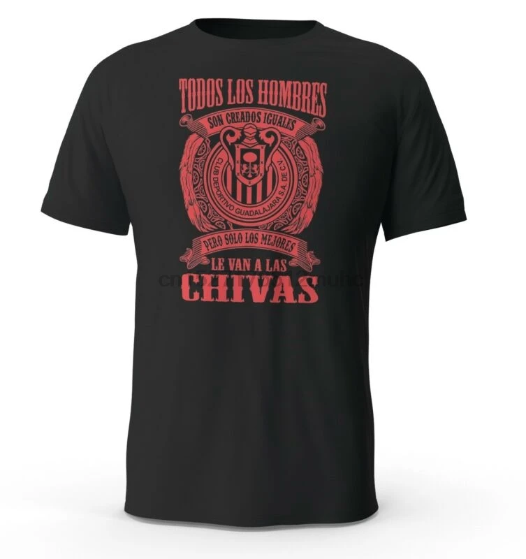 

Solo Los Mejores Le van a las Chivas Guadalajara Black t-shirt tshirt playera