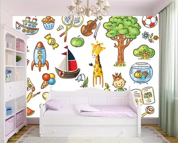Custom 3D Photo Wallpaper Non-Woven Mural Kids Room Cartoon Toys Football Picture Sofa TV Background Wall Wallpaper Home Decor
Custom 3D Photo Wallpaper Non-Woven Mural Kids Room Cartoon Toys Football Picture Sofa TV Background Wall Wallpaper Home Decor