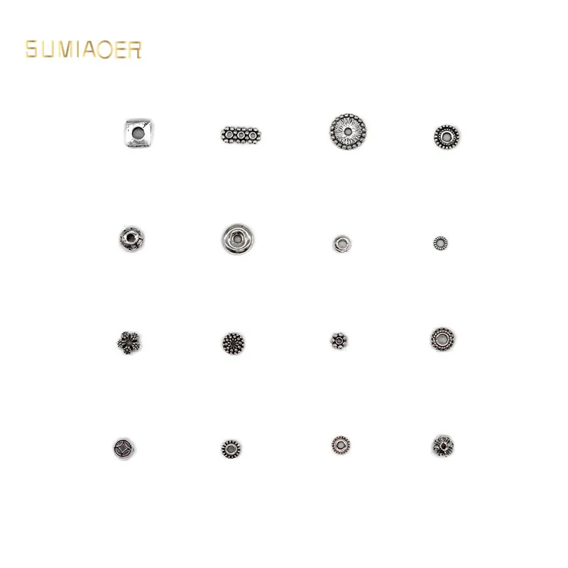 Sumiaoer Jewelry Findings & Components Metal Beads DIY Jewelry Making Spacers Jewelry Accessories Bracelet Necklace Jewelry
Sumiaoer Jewelry Findings & Components Metal Beads DIY Jewelry Making Spacers Jewelry Accessories Bracelet Necklace Jewelry