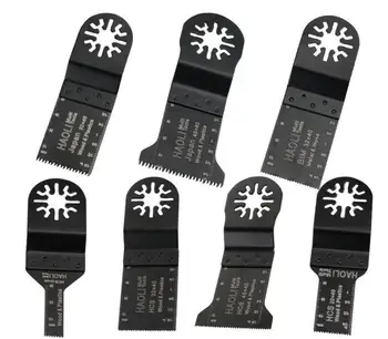 7 pcs Oscillating Multi Tools Saw Blades For Multimaster Power tool accessories as Fein renovator tool,Dremel,wood metal cutting
7 pcs Oscillating Multi Tools Saw Blades For Multimaster Power tool accessories as Fein renovator tool,Dremel,wood metal cutting