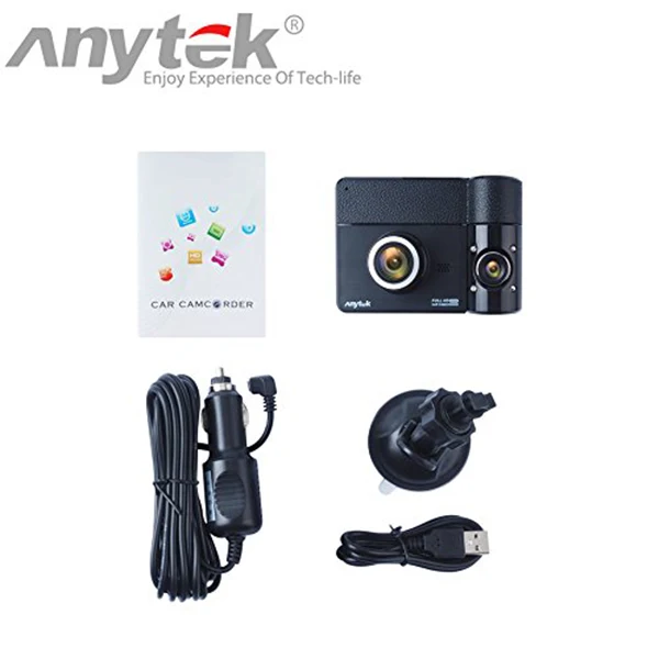 

Anytek B60 170 Degree Lens Rotation Rear View Camera Driving Support Function Car DVR Dashcam Parking Monitoring