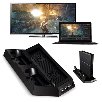 Newest Mutilfunction Cooling Fan Cooler Vertical Stand For PS4 Slim Console Cooler With Dual Charging Station
Newest Mutilfunction Cooling Fan Cooler Vertical Stand For PS4 Slim Console Cooler With Dual Charging Station