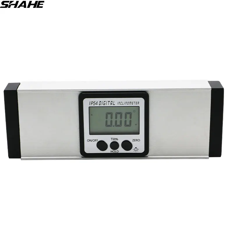 SHAHE 150 mm Digital Spirit Level With backlight 360 degree Bubble Spirit Level with strong magnets Level Spirit Angle Finder
SHAHE 150 mm Digital Spirit Level With backlight 360 degree Bubble Spirit Level with strong magnets Level Spirit Angle Finder