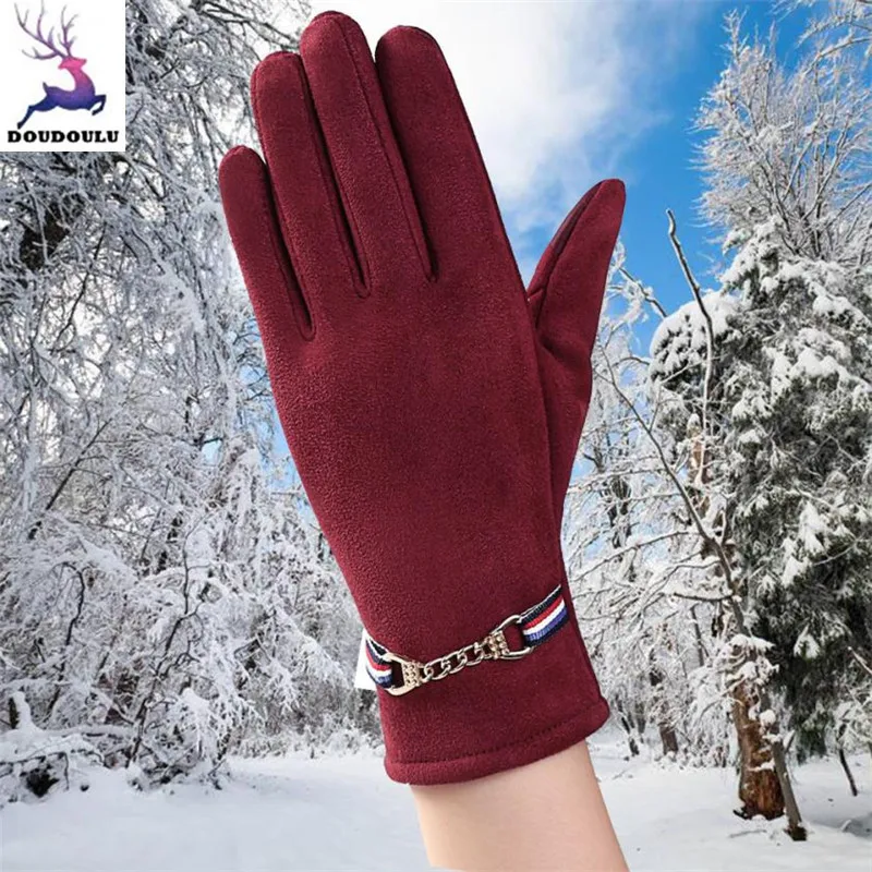 DOUDOULU warm elegant touch screen gloves winter for women Waterproof Faux suede Nylon Ski Gloves Scherm handschoenen Women#WMEW
DOUDOULU warm elegant touch screen gloves winter for women Waterproof Faux suede Nylon Ski Gloves Scherm handschoenen Women#WMEW