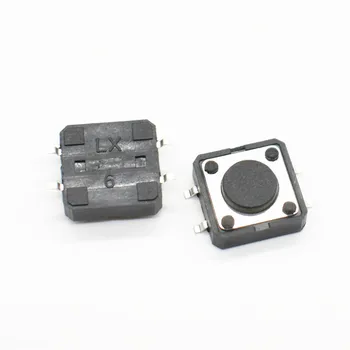100pcs 12x12x8MM SMD SMT 4PIN Tactile Tact Push Button Micro Switch Direct Plug-in Self-reset DIP Top Copper
100pcs 12x12x8MM SMD SMT 4PIN Tactile Tact Push Button Micro Switch Direct Plug-in Self-reset DIP Top Copper