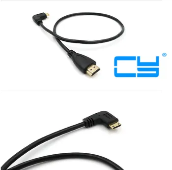 90 degree Left angled Type C Mini HDMI to HDMI CABLE 0.5m Connector For Camera 5D2 5D3 & Tablet Tf101 Surface & DV MP4
90 degree Left angled Type C Mini HDMI to HDMI CABLE 0.5m Connector For Camera 5D2 5D3 & Tablet Tf101 Surface & DV MP4