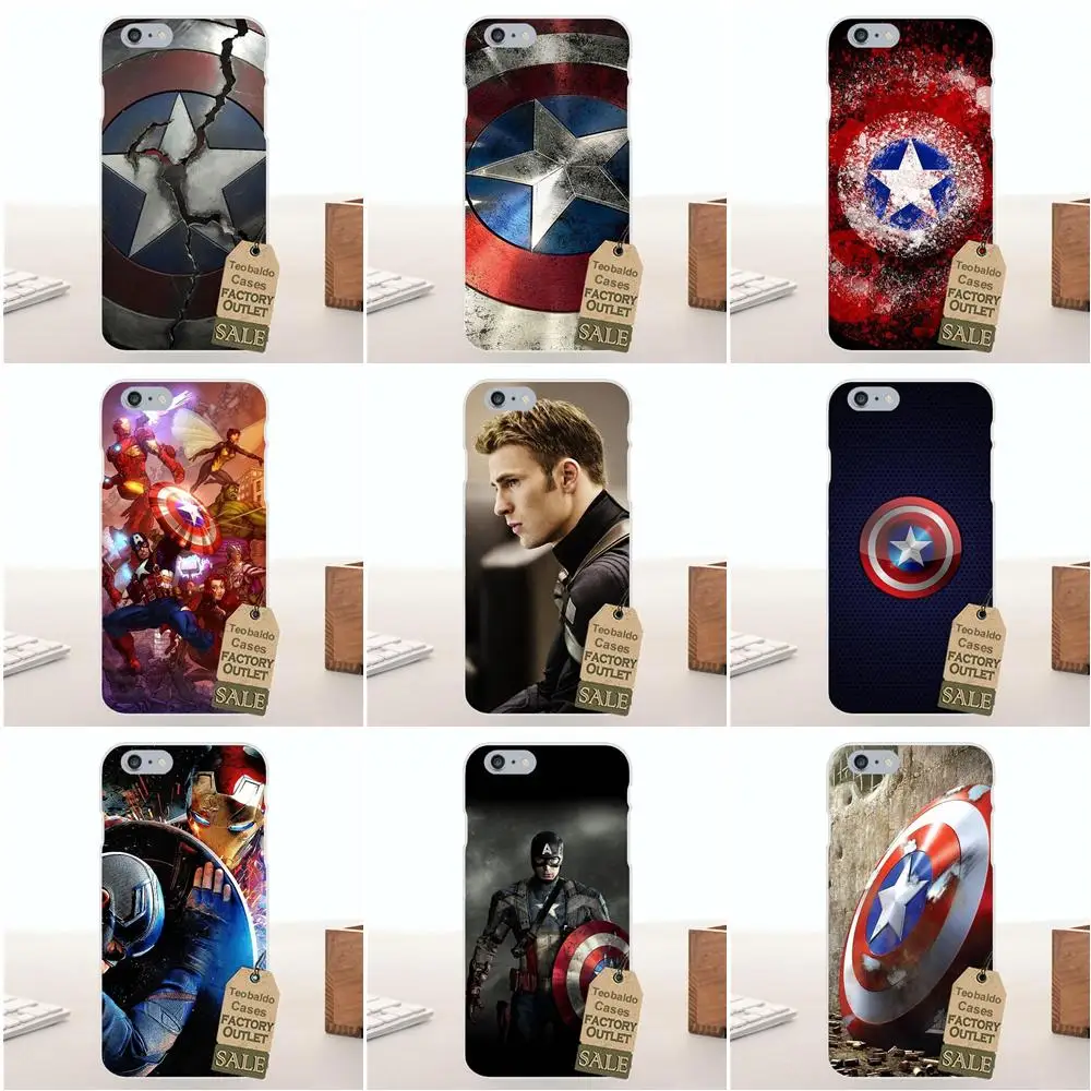Мягкие чехлы для Huawei G7 G8 Honor 5A 5C 5X6 6X7 8 V8 Mate 9 P7 P8 P9 P10 Lite Plus Super Hero Captain America Shield Marvel |