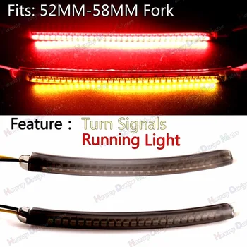 52-58mm LED Fork Turn Signal Running Light Kits&Smoke Lens For Harley Victory&All Universal Motorcycle
52-58mm LED Fork Turn Signal Running Light Kits&Smoke Lens For Harley Victory&All Universal Motorcycle