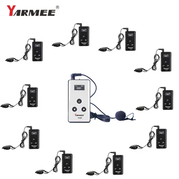 Wireless Tour Guide Microphone Audio Guide system (2 Transmitters +30 Receivers+1 Portable Carry case +all Accessories) YARMEE
Wireless Tour Guide Microphone Audio Guide system (2 Transmitters +30 Receivers+1 Portable Carry case +all Accessories) YARMEE