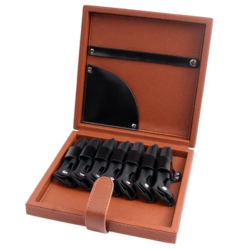 100%Real Leather Barber Bag Professional Salon Hair Cutting 7PCS Scissors Bag Hairdressing Tools Case Organizer
100%Real Leather Barber Bag Professional Salon Hair Cutting 7PCS Scissors Bag Hairdressing Tools Case Organizer