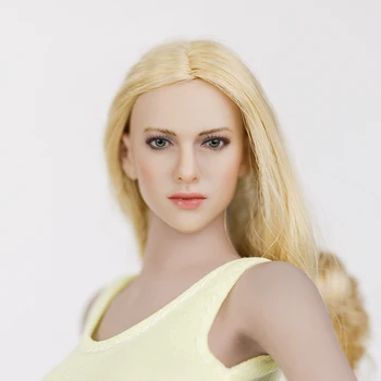 1/6 Head Sculpt KT004 KT005 European and American female Head Carving Model For 12" Action Figure
1/6 Head Sculpt KT004 KT005 European and American female Head Carving Model For 12" Action Figure
