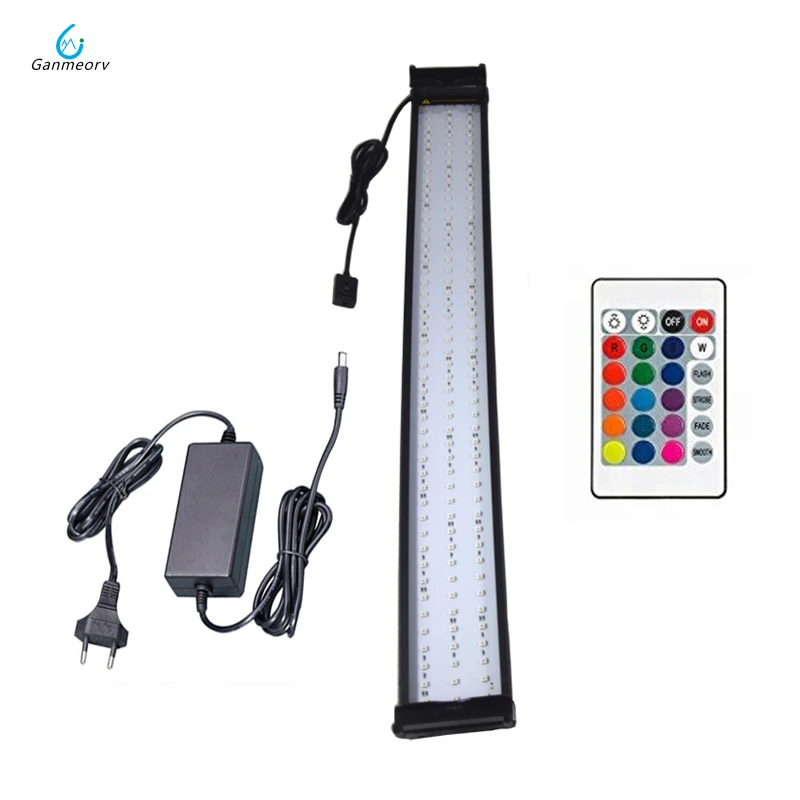 95~115cm 30W Color Changing lamp Aquarium LED Lighting for Fish Tank RGB LED light for aquarium Dimmable Remote Controller
95~115cm 30W Color Changing lamp Aquarium LED Lighting for Fish Tank RGB LED light for aquarium Dimmable Remote Controller