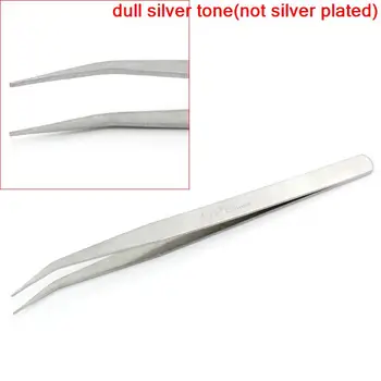 Doreen Box Bent Curved Pointed Tweezers Repair Tools Silver Color "DP"Carved 149mm,5PCs 2017 new
Doreen Box Bent Curved Pointed Tweezers Repair Tools Silver Color "DP"Carved 149mm,5PCs 2017 new